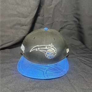 New Era Magic Black and Blue Basketball SnapBack